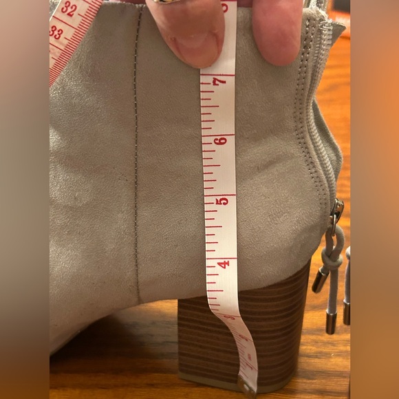 Journee Collection Women's Audrina Stacked Heel Dress Booties 8.5 / Retail $90 - Picture 8 of 9